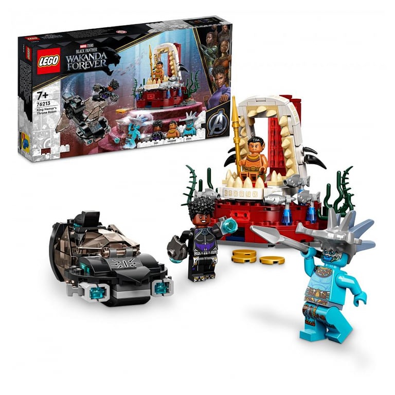 LEGO Marvel 76213 La Salle du Trône Namor - vue 3