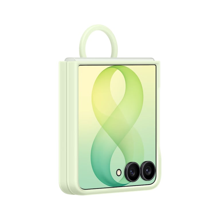 Coque magnétique en silicone avec anneau pour Samsung Galaxy Z Flip 8 - vue 4