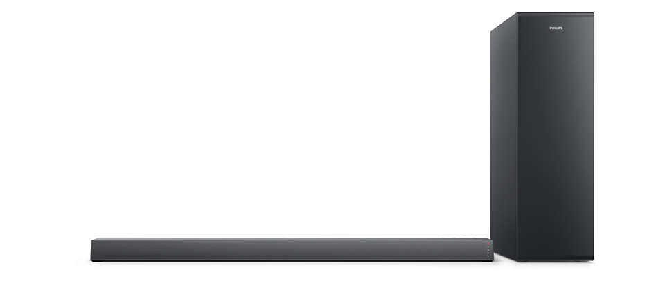 Philips TAB6305/10 haut-parleur soundbar Noir 2.1 canaux 140 W - Neuf
