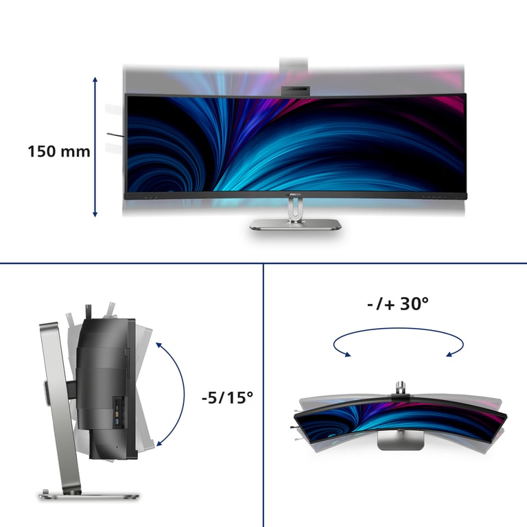 Philips 49B2U6900CH00 Monitor - vue 4