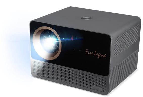 Acer QF18s Projecteur à focale standard 800 ANSI lumens LCD 1080p (1920x1080) Noir, Gris