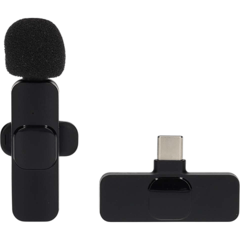 Microphone Nedis MICW110BK – Sans Fil, Rechargeable, USB-C - vue 2