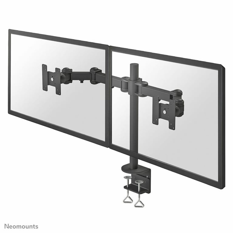 Support de bureau pour 2 écrans LCD NEWSTAR Full Motion Dual Desk Mount clamp FPMA D960D - vue 3
