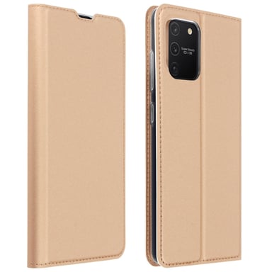 Funda Samsung Galaxy S10 Lite Cartera Cierre y F.Soporte – Oro rosa