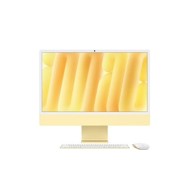 Ordinateur tout-en-un Apple iMac 24 pouces Retina 4.5K M4 16Go 256Go Jaune