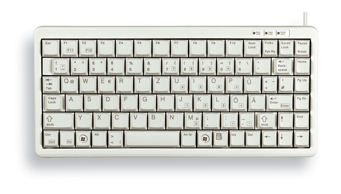 CHERRY G84 4100 clavier Universel USB + PS2 QWERTY Anglais britannique Neuf