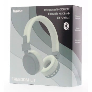 Casque Bluetooth® ''Freedom Lit'', supra-aural, pliable, avec micro, Vert