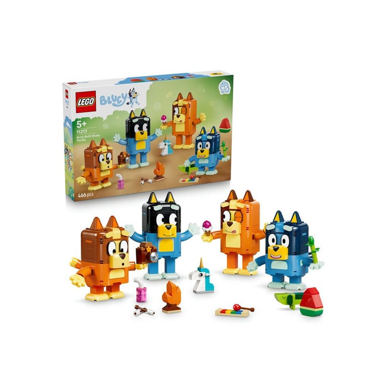 LEGO Bluey La famille de Bluey en briques 11217 - vue 4