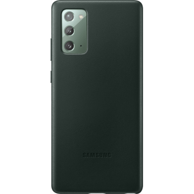 Custodia in pelle per Samsung G Note 20 Verde
