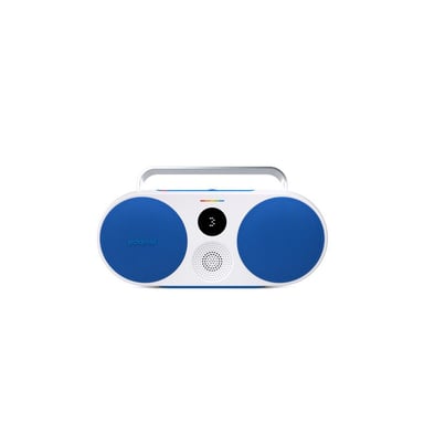 Altavoz inalámbrico Bluetooth Polaroid Music Player 3 Azul y blanco