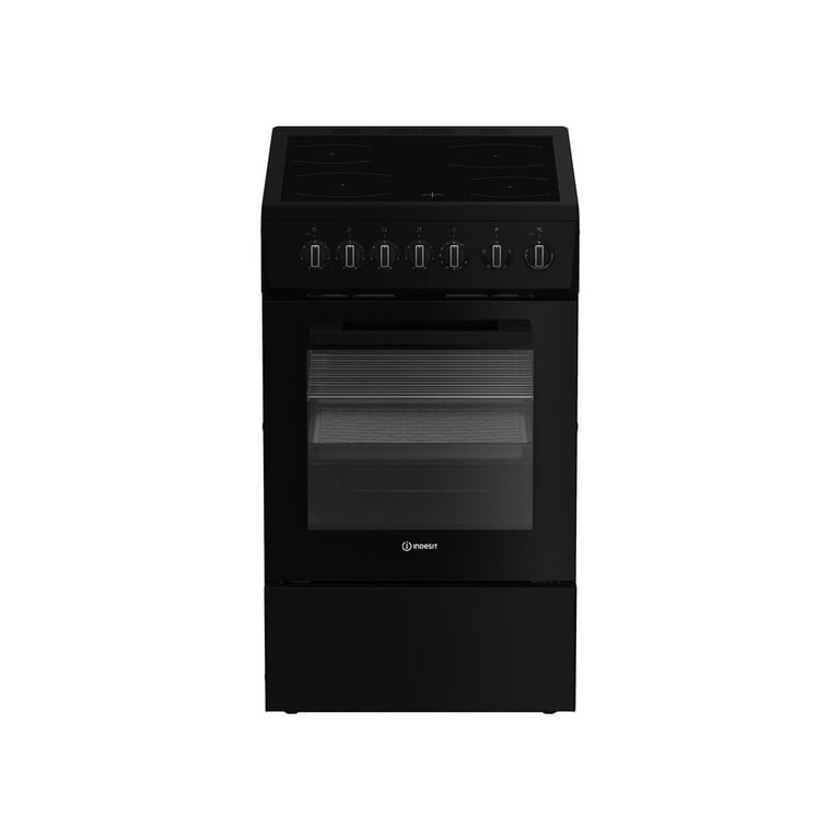 Cuisinière vitrocéramique INDESIT I5V3PCB 4 foyers L50 cm - vue 4