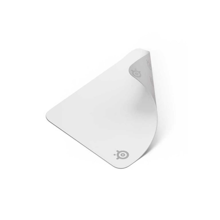Tapis de souris SteelSeries QcK M tissu micro-tissé Antidérapant 320 x 270 x 2 mm Blanc - Neuf