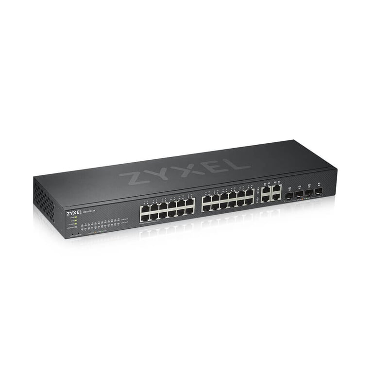 Zyxel GS1920-24V2 Géré Gigabit Ethernet (10/100/1000) Noir - Neuf