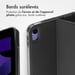 Accezz Coque tablette Classic pour Apple iPad Mini 7 (2024) / iPad Mini 6 (2021) - Noir