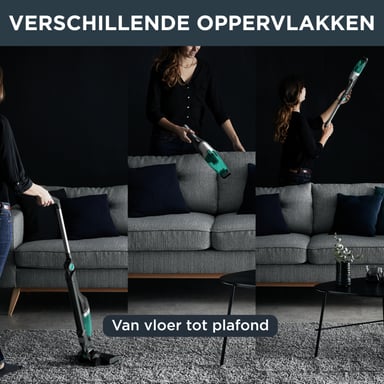 Rowenta X-Trem Compact RH1239 Aspiradora escoba Batería Secar Sin bolsa 0,4 L Azul