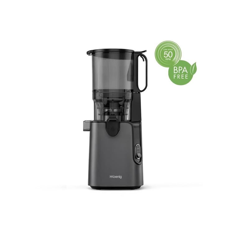 Extracteur de Jus Lent H.Koenig GSX26 – 250 W, Large Ouverture 135 mm - vue 7