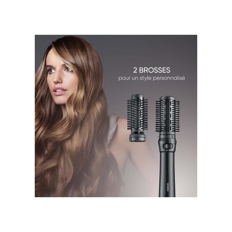 Brosse Soufflante SEVERIN WL0241 – 1000W, Auto-Rotative, Revêtement Céramique-Kératine, 3 Embouts - vue 6