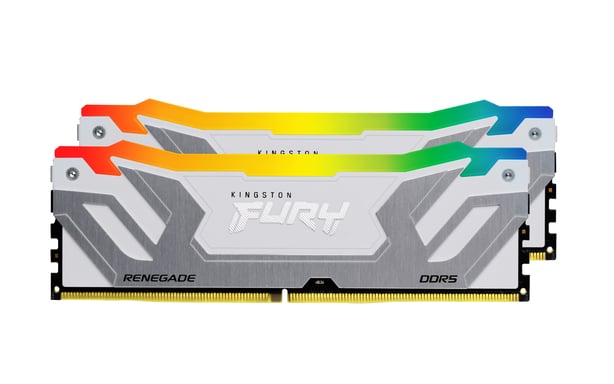 Kingston Technology FURY 48GB 8800MT/s DDR5 CL42 CUDIMM (Kit de 2) Renegade RGB Blanco