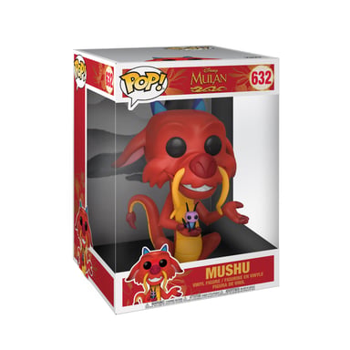 Figura de acción Funko Pop! Disney: Mulan - 10 Mushu