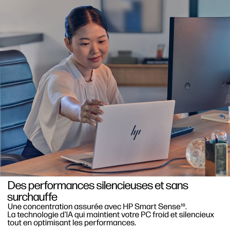 HP EliteBook 8 G1a 14 inch Notebook Next Gen AI PC Wolf Pro Security Edition SSD Neuf - vue 2