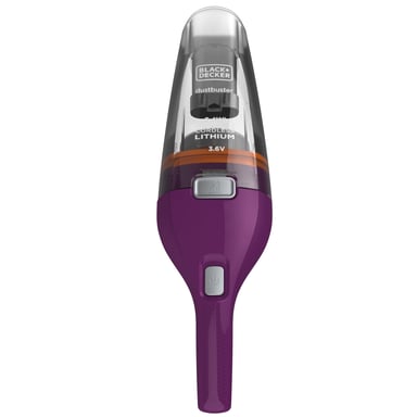 Black & Decker NVC115W Aspirapolvere senza sacco Grigio, Viola