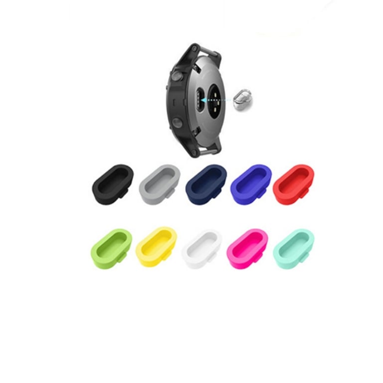 INF Bouchons anti-poussière pour montres Garmin 10 pièces MultiColor
