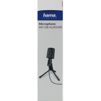 MIC-USB Microfono ''allround'' per PC e laptop, USB