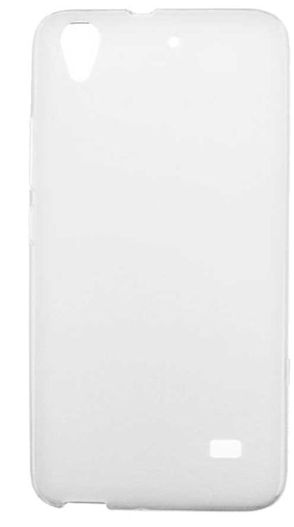 Coque silicone unie compatible Givré Blanc Huawei G620S