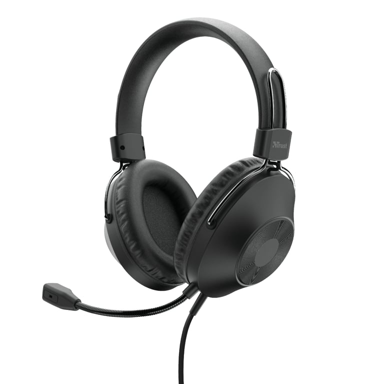 Casque Trust HS-250 – Appels/Musique, 20 - 20000 Hz, 214 g