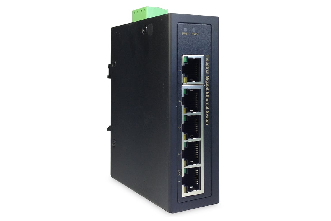 Digitus Switch réseau Gigabit Ethernet 5 ports Industrial Unmanaged Neuf
