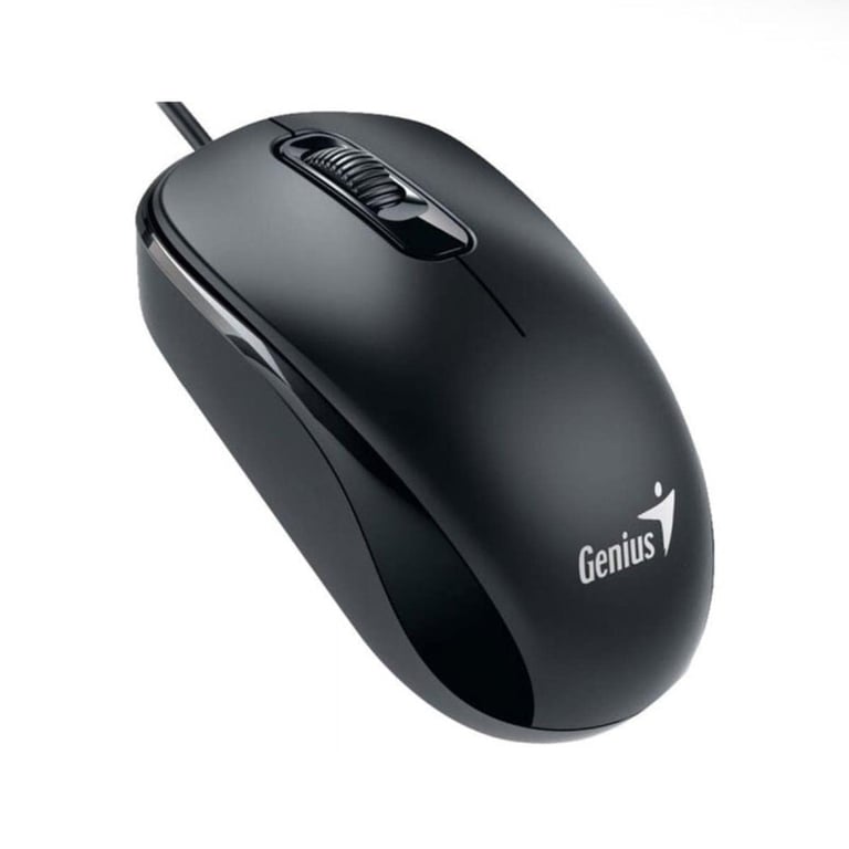 Souris Genius DX-110 – Filaire, Optique, 1000 DPI, Ambidextre