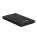 TooQ CAJA HDD 2,5'' SATA A USB 2.0/USB 3.0 NEGRA