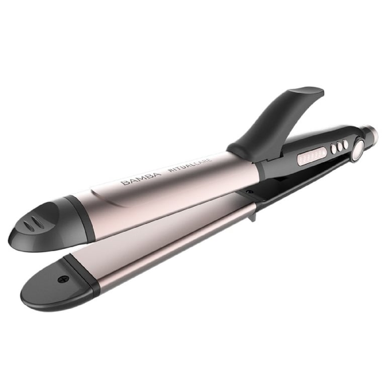 Cecotec Fer à lisser Bamba RitualCare 1000 Ceramic 2in1. Céramique avec revêtement en Kératine et huile d’Argan