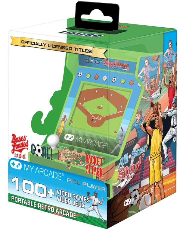 Console rétrogaming My Arcade Pico Player Portable Retro Arcade All Star Stadium