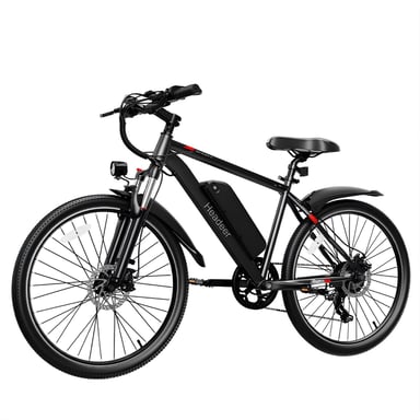 Headeer Vélo Électrique BK1350 - Moteur 500W Batterie 48V13.5AH 26 Frein à Disque - Noir - Neuf Noir - vue 2