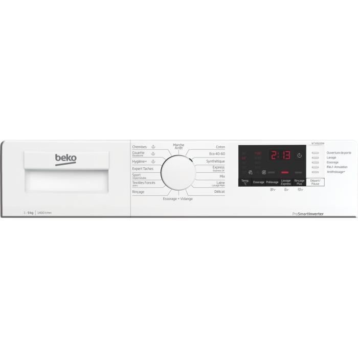 BEKO WTV95220W - vue 9