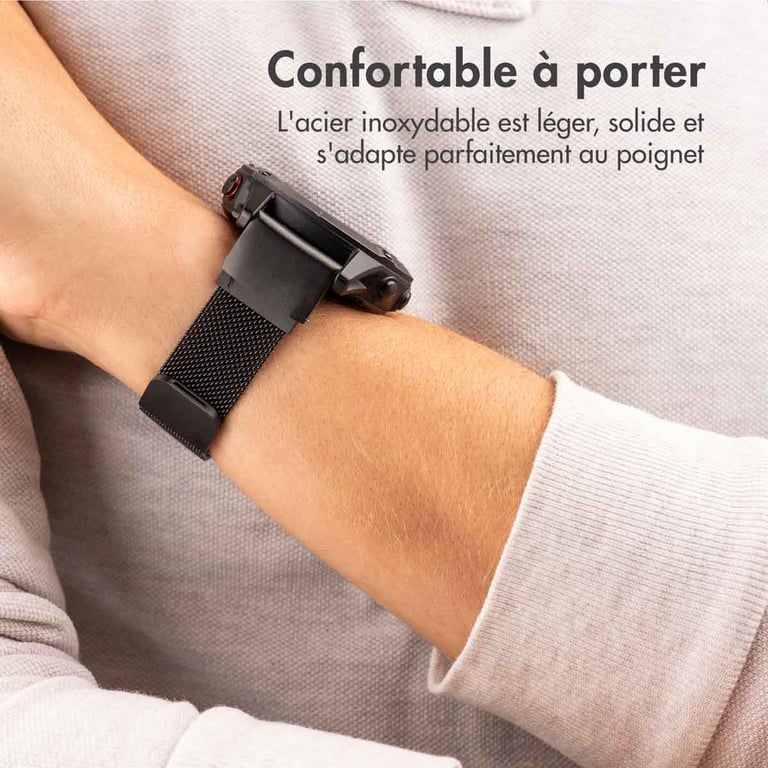 Bracelet QuickFit® Milanais pour Garmin 20mm - vue 3