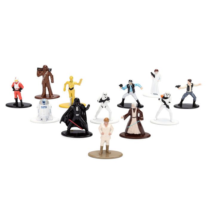 Jada Figurines Star Wars 4cm Set 12 pieces Neuf - vue 4