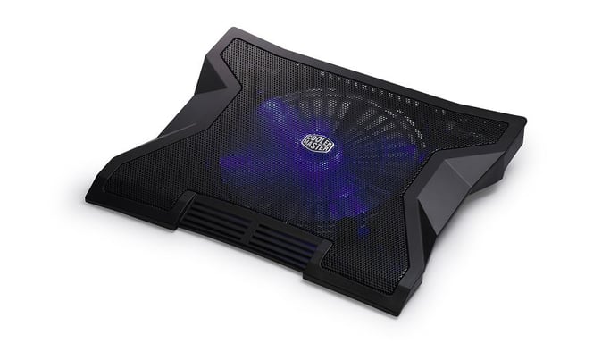 Cooler Master NotePal XL système de refroidissement pour ordinateurs portables 43,2 cm (17'') 1000 tr/min Noir