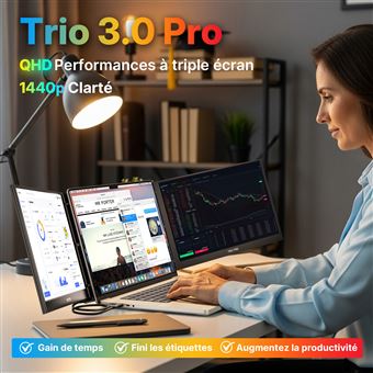 Ecran PC Mobile Pixels Trio 3 Pro QHD 14 1'' - vue 5