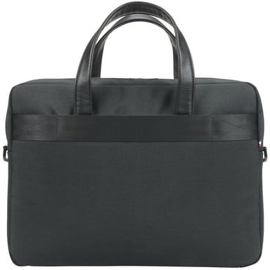 Bolsa para portátil de 11-14'', bandolera, bolsa de trabajo/viaje/negocios, material repelente al agua, compatible con Macbook Air/Pro de 13'', negro