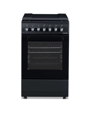 Schneider SCCG54C-BM - Cuisinière gaz Black mat