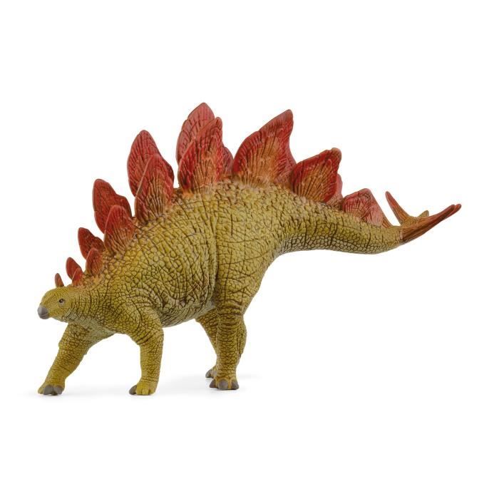 Figurine Stégosaure avec détails réalistes Schleich 15040 Dinosaurs pour enfants dès - vue 2