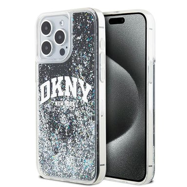 Custodia per iPhone 15 Pro Max Edition Liquid Glitter Arco flessibile ultra-chic