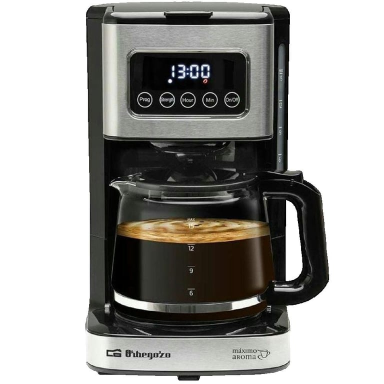 Cafetera de Goteo Orbegozo CG 6015 15 Tazas Negra - vue 2