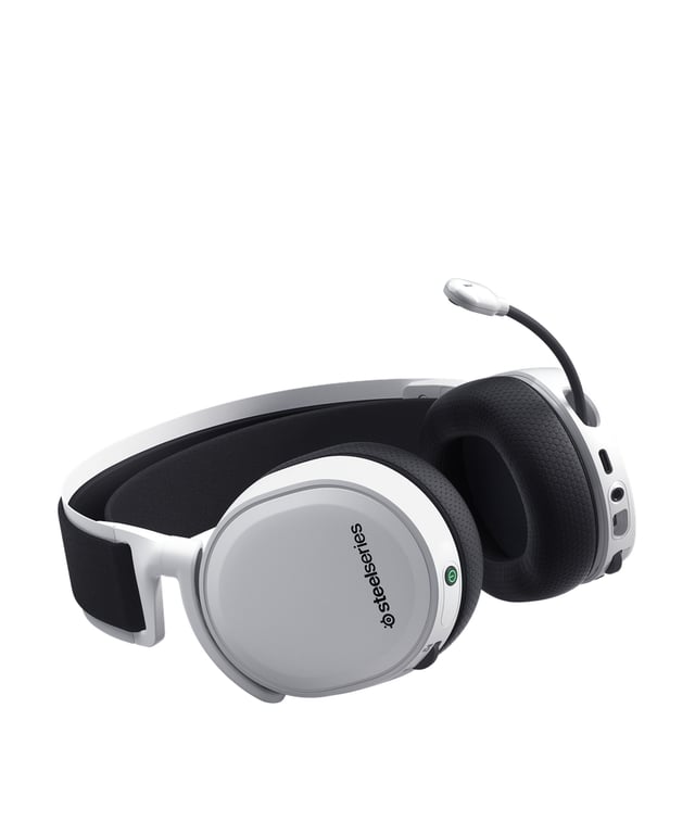Steelseries Arctis 7+ Casque Avec fil &sans fil Arceau Jouer USB Type-C Bluetooth Noir, Blanc - Neuf