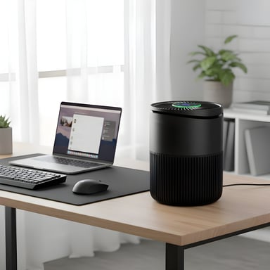 Clean Air Optima - Purificatore d'aria intelligente HEPA UV ed ionizzatore CA-503B Compact Smart