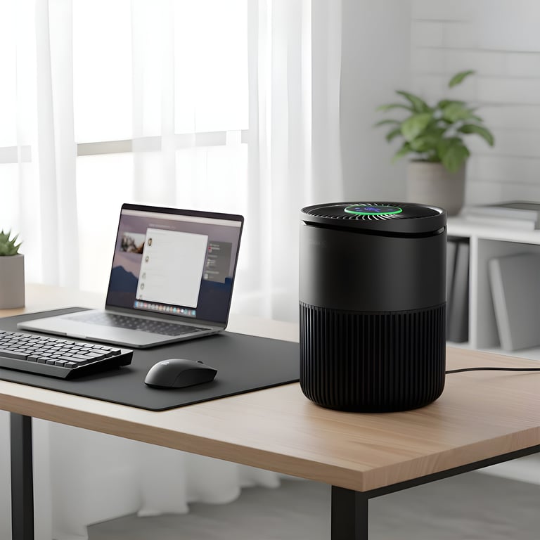 Purificateur d'air Clean Air Optima CA-503B Compact Smart – HEPA Ioniseur 30m² - vue 2