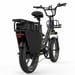 VéLo Électrique KOOLUX X8 | Moteur 750W | Batterie 48V 35Ah+30Ah | Pneus 20 Pouces | Vitesse Max 45 km/h | Autonomie 120 km | Noir