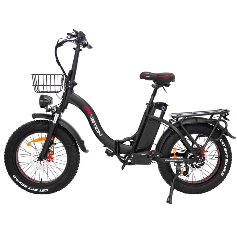Vélo Électrique DrveTion CT20 Moteur Batterie 48V15AH Roues de 20 Pouces Freins à Huile Neuf - vue 4